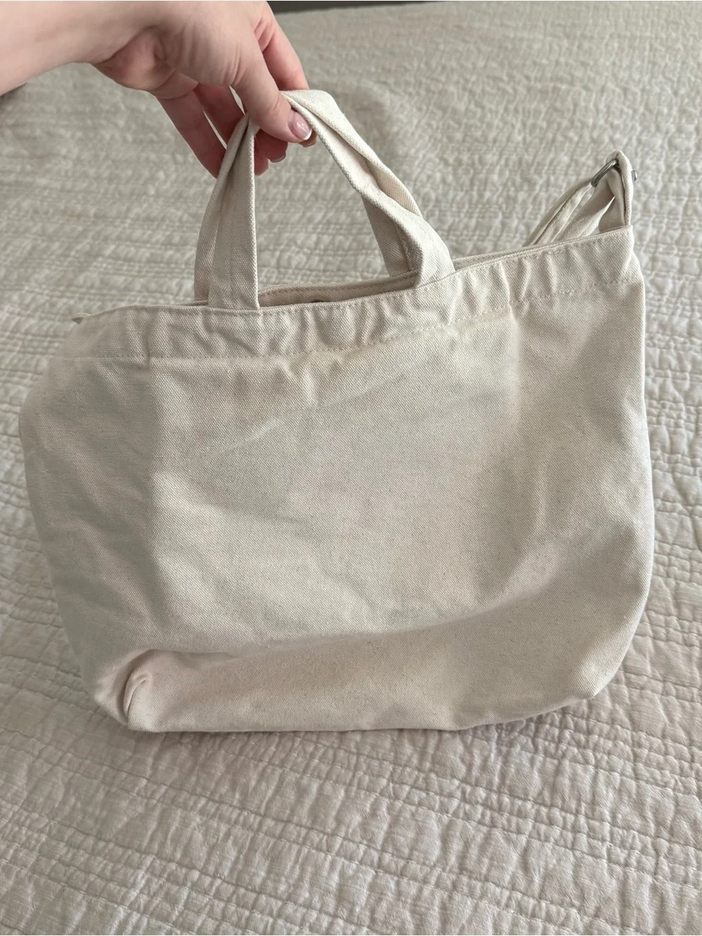BAGGU natural canvas